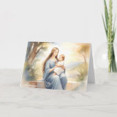 Carte Madonna avec l'enfant Jésus (Devant)