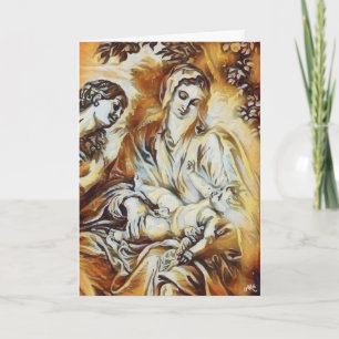 Carte Madonna & Child Christmas Card