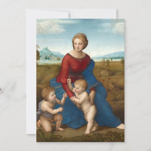 Carte Madonna dans le pré | Raphael (Devant)