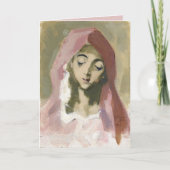 Carte Madonna de la Charité, Helene Schjerfbeck (Devant)