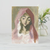 Carte Madonna de la Charité, Helene Schjerfbeck (Debout devant)