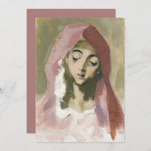 Carte Madonna de la Charité, Helene Schjerfbeck