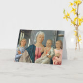 Carte Madonna de Senigallia - Piero della Francesca (Fleur jaune)