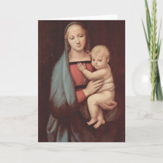 Carte Madonna Del Granduca par Raphael (Devant)