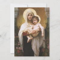 Madonna des Roses par Bouguereau