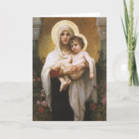 Madonna des Roses par Bouguereau