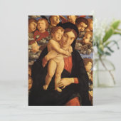 Carte Madonna des Tcherubim par Andrea Mantegna (Debout devant)