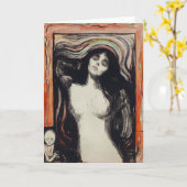 Carte Madonna | Edvard Munch | (Fleur jaune)