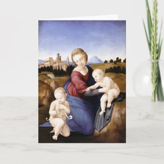 Carte Madonna Esterhazy - Raphael - c1508 (Devant)