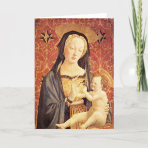 Carte Madonna et Enfant - Veneziano - c1432