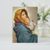 Carte Madonna et l'enfant Roberto Ferruzzi Madonnina Mar (Debout devant)