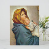 Carte Madonna et l'enfant Roberto Ferruzzi Madonnina Mar (Debout devant)