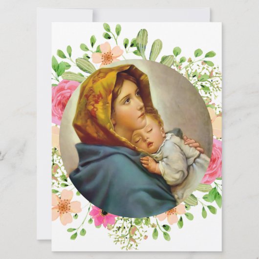 Carte Madonnina Madonna des rues Ferruzzi Mary (Devant)