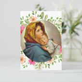 Carte Madonnina Madonna des rues Ferruzzi Mary (Debout devant)