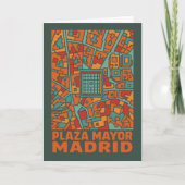 Carte Madrid Plaza Mayor (Devant)