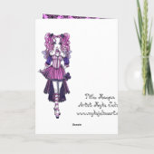 Carte "Maegan" Rose Valentine (Dos)