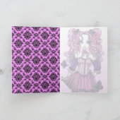 Carte "Maegan" Rose Valentine (Intérieur)