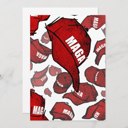 Carte MAGA PARTY (Devant / Derrière)