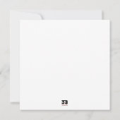 Carte Magasins de Noël (Dos)