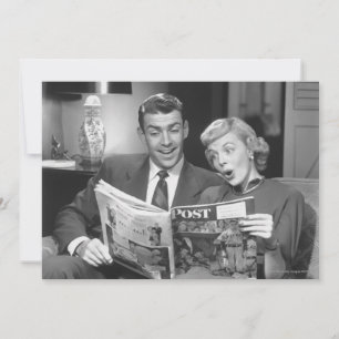 Carte Magazine Couple Reading