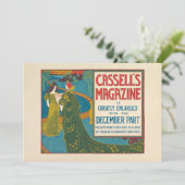 Carte Magazine vintage Cassell's Décembre 1896 (Debout devant)