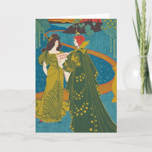 Carte Magazine vintage Cassell's Décembre 1896 (Devant)