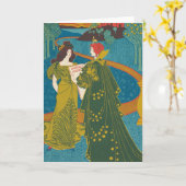 Carte Magazine vintage Cassell's Décembre 1896 (Fleur jaune)