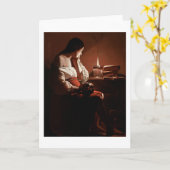 Carte Magdalene avec la flamme fumante, La Tour (Fleur jaune)