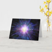 Carte Magenta de mandala (Fleur jaune)