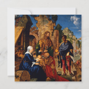 Carte Mages adorant l'enfant Jésus