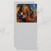 Carte Magi adorent l'enfant Jésus (Devant / Derrière)