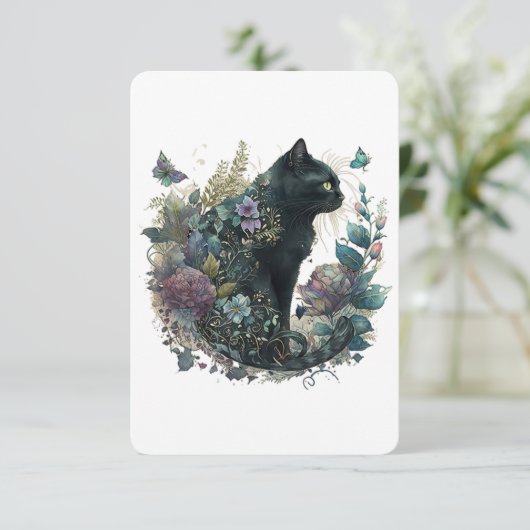 Carte Magic Cat (Debout devant)