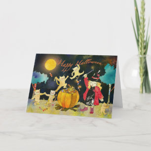 Carte Magic Cauldron de Little Witch : 
Joyeux Hallowee