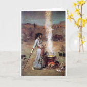 Carte Magic Circle John William Waterhouse (Fleur jaune)