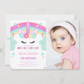 Carte Magic Party personnalisable pour enfants (Devant)