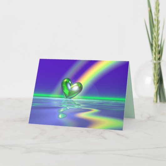 Carte Magic St. Patrick's Day Heart (Devant)