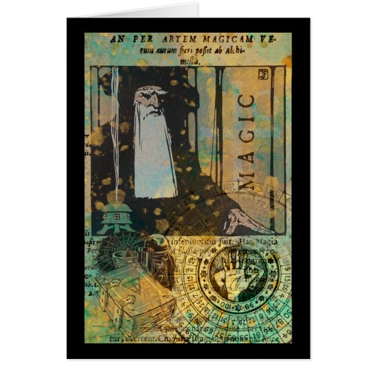 Carte Magic Wizard (Devant)