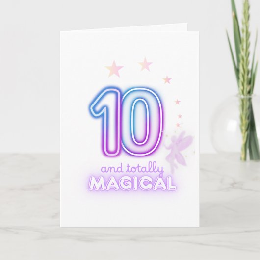 Carte Magical Fairy Sparkle 10e (Devant)