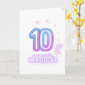 Carte Magical Fairy Sparkle 10e (Fleur jaune)