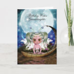 Carte magical Water Fairy<br><div class="desc">Cute little water fairy card with lots of magic and love</div>