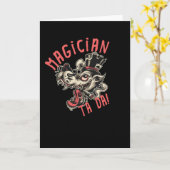 Carte Magicien (Fleur jaune)