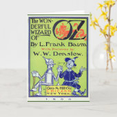 Carte Magicien d'Oz merveilleux (Fleur jaune)