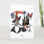 Carte Magicien magique Mystical Fire Wizard (Dos)