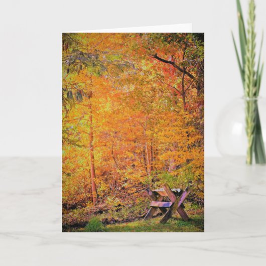 Carte Magie d'automne (Devant)