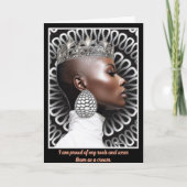 Carte Magie de la fille noire (Devant)