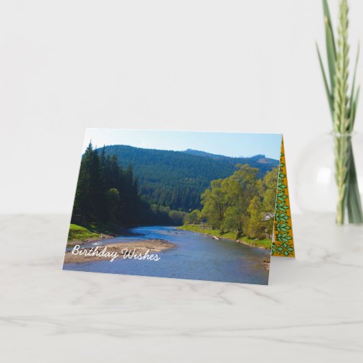 Carte Magie moldove, rivière dans les montagnes (Devant)