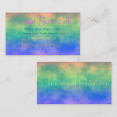 Carte magique de norme d'arc-en-ciel (Devant / Derrière)