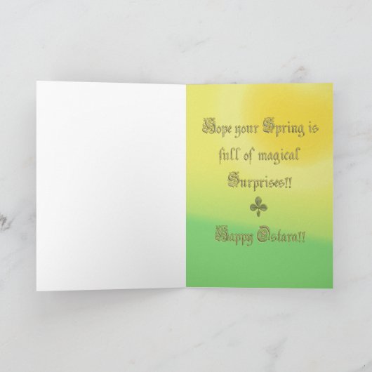 Carte magique d'Ostara (Intérieur)