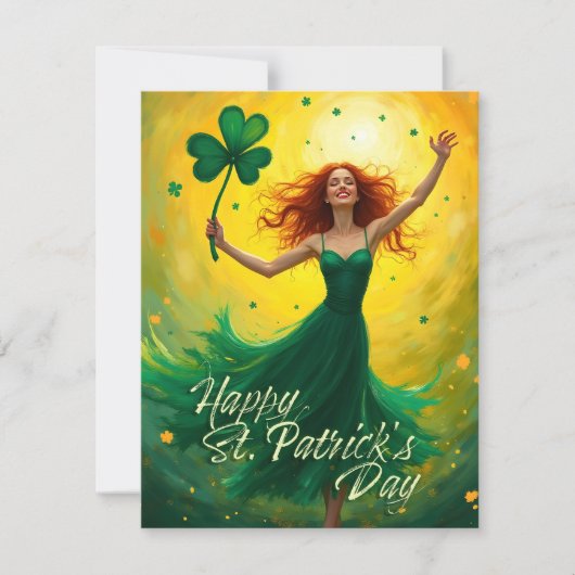 Carte Magique St. Patrick's Day (Devant)