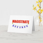 CARTE MAGISTRAT RETRAITÉ (Fleur jaune)